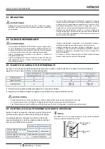 Preview for 78 page of Hitachi RAS-2.5WHVRP Instruction Manual