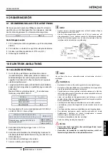 Preview for 135 page of Hitachi RAS-2.5WHVRP Instruction Manual