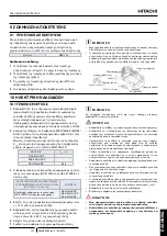 Preview for 149 page of Hitachi RAS-2.5WHVRP Instruction Manual