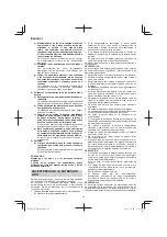 Preview for 42 page of Hitachi RB 36DL Handling Instructions Manual