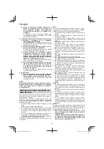 Preview for 50 page of Hitachi RB 36DL Handling Instructions Manual