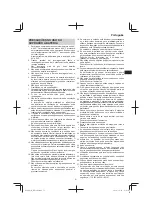 Preview for 51 page of Hitachi RB 36DL Handling Instructions Manual