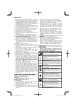 Preview for 170 page of Hitachi RB 36DL Handling Instructions Manual