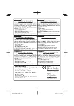 Preview for 194 page of Hitachi RB 36DL Handling Instructions Manual