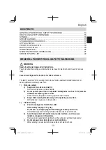 Preview for 13 page of Hitachi RH600T Handling Instructions Manual