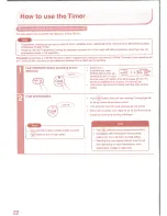 Preview for 22 page of Hitachi RZ-DMD10 Instruction Manual