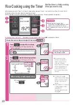 Preview for 22 page of Hitachi RZ-W3000YH Operating Instruction And Cook Book