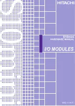 Preview for 1 page of Hitachi S10mini LQS070 Hardware Manual