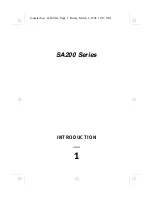 Preview for 13 page of Hitachi SA200 Series Manual