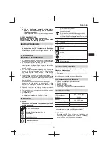 Preview for 31 page of Hitachi SB 8V2 Handling Instructions Manual