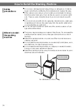 Preview for 26 page of Hitachi SF-P100XAV Operating & Installation Instructions Manual