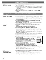 Preview for 4 page of Hitachi SF-P90XA Operating & Installation Instructions Manual