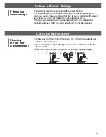 Preview for 21 page of Hitachi SF-P90XA Operating & Installation Instructions Manual