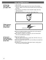 Preview for 22 page of Hitachi SF-P90XA Operating & Installation Instructions Manual