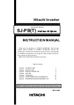 Preview for 1 page of Hitachi SJ-PB Instruction Manual