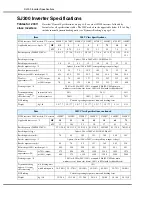 Preview for 1 page of Hitachi SJ300 Series Specifications