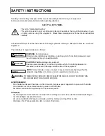 Preview for 5 page of Hitachi SK-HD1800 Operating Instructions Manual