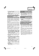 Preview for 29 page of Hitachi SP18VA Handling Instructions Manual