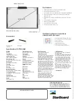 Preview for 2 page of Hitachi StarBoard FX-TRIO-88W Specification