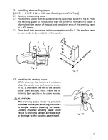 Preview for 17 page of Hitachi SV12SF - 4-3/8" Palm Grip Orbitalsander 1.4Amp 28 0 Instruction Manual