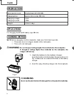 Preview for 8 page of Hitachi UC 14SD Instruction And Safety Manual