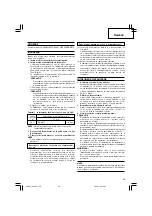 Preview for 21 page of Hitachi uc 3sfl Handling Instructions Manual