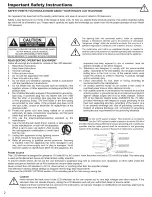 Preview for 2 page of Hitachi UitraVision L42S503 Operating Manual