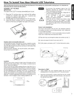 Preview for 7 page of Hitachi UitraVision L42S503 Operating Manual