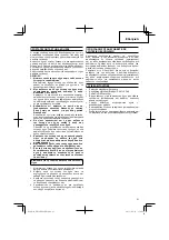 Preview for 21 page of Hitachi UR 18DSL2 Handling Instructions Manual