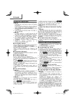 Preview for 24 page of Hitachi UR 18DSL2 Handling Instructions Manual