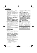 Preview for 26 page of Hitachi UR 18DSL2 Handling Instructions Manual