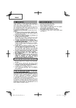 Preview for 28 page of Hitachi UR 18DSL2 Handling Instructions Manual