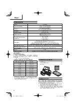 Preview for 36 page of Hitachi UR 18DSL2 Handling Instructions Manual