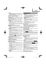 Preview for 43 page of Hitachi UR 18DSL2 Handling Instructions Manual