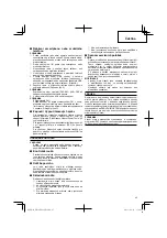 Preview for 45 page of Hitachi UR 18DSL2 Handling Instructions Manual