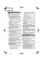 Preview for 46 page of Hitachi UR 18DSL2 Handling Instructions Manual