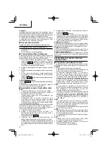 Preview for 56 page of Hitachi UR 18DSL2 Handling Instructions Manual