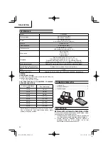 Preview for 60 page of Hitachi UR 18DSL2 Handling Instructions Manual