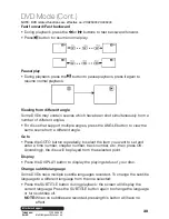 Preview for 45 page of Hitachi VC325000 Owner'S Manual