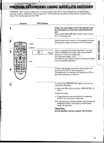 Preview for 37 page of Hitachi VIDEO Plus+ VT-FX850E(UKN) Instruction Manual