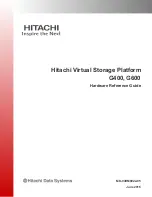 Hitachi Virtual Storage Platform G400 Reference Manual preview