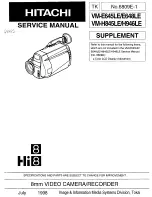 Preview for 114 page of Hitachi VM-E645LE Service Manual