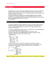 Preview for 34 page of Hitachi VME-230A - Camcorder Instruction Manual