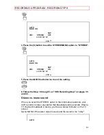 Preview for 61 page of Hitachi VT-DX815A Owner'S Manual