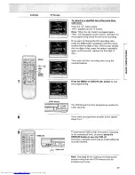 Preview for 31 page of Hitachi VT-F645E Instruction Manual