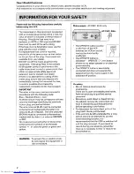 Preview for 2 page of Hitachi VT-F660E Instruction Manual