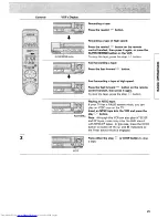 Preview for 23 page of Hitachi VT-F660E Instruction Manual