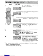 Preview for 48 page of Hitachi VT-F660E Instruction Manual