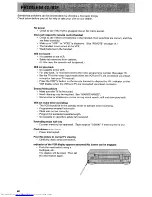 Preview for 66 page of Hitachi VT-F660E Instruction Manual