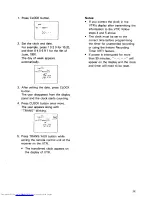 Preview for 15 page of Hitachi VT-M830E Instruction Manual